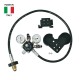 Mixed Gas Primary Regulator - Wall Mounted - Dual Gauge - TOF 