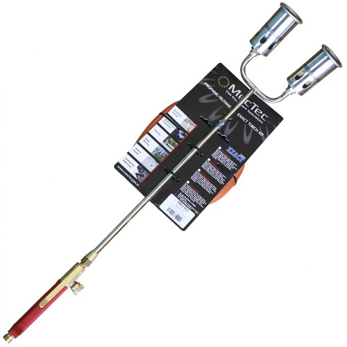 Professional Exact Twin Head Torch Kit, 50mm S/S Burner Head